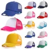 Caps de bola 2023 Capinho de beisebol para crianças menino e garotas visor de verão Cap meninos meninas Casual Snapback Hat Mesh Hip Hop Chapéus