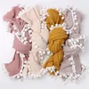 Couvertures bébé coton doux réception de coton couverture waffle tricoter boules de cheveux coule