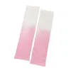 2024 Été 2022 Fashion Gradient Ice Silk Sleeve Men Femmes Femmes Gants sans doigts