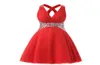 Короткие красные платья выпускного вечера 2017 Кристаллы с бисером плиссированные дешевые подростки для вечеринки платья для вечеринки 8 -го класса настоящий PO7700654