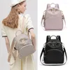 Sacs d'école Sac à dos de mode pour femmes 2024 Femme Tissu oxford Small Voyagebag Book Bookbag Mignon Girl Design Luxury