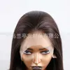 human curly wigs Netizen New Wig 13X4 High Temperature Silk Front Lace Wig Womens Natural Black Tea