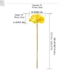 Flores decorativas Flor artificial Pu Daisy Sunflower Wedding Branch Home Table Decoração Arranjo Floral