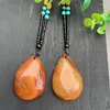 Colliers pendentifs Collier Sardonyx Agate Collier Rough Stone Eau Propuls avec chaîne pour la rivière libre et le lac Stalle Jade Collier en gros