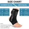 2024 1pc Support de support Sangle Banage du pied Pute de pied Protecteur Réglable Entrée de la cheville Stabilitrice Fasciite Plantar Fasciitis pour la cheville