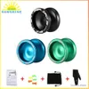 Yoyo Magic Yoyo reaktionsschnell Hochgeschwindigkeit Aluminiumlegierung Yo-Yo CNC Drehmaschine mit drehenden Schnur für Jungen Mädchen Erwachsene Mädchen Kinder Kinder Kinder Kinder