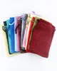 50pcs Gift Bag Vintage Style Natural Burlap Linen Jewelry Travel Storage Pouch Mini Candy Jute Packing Bags christmas gift box Y121210512