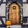 Dekorative Blumen natürliches rustikales Dekor Ernte einzigartiges Design Rattan für Thanksgiving Halloween Herbst weißer Ahorn Vine Bauernhaus