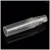 Bouteilles de rangement 100 x 2 ml flotte de pulvérisation de voyage en plastique atomiseur de parfum transparent vide