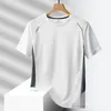 Спортивные мужские спортзал Quick Dry Dry Sete Tshirts Fashion для летних коротки