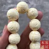 Figurines décoratives Bracelet à cordes de main de fruit ivoire pour hommes et femmes simples perles de bouddha Rosaire accessoires de style classique traditionnel