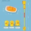 Sand Play Water Fun Bath Toys for Kids Electric Duck Sucker BaBy Bath Toys Spray Water Toys for Kids Outside Pool Bathtub Toys Sprinkler L416