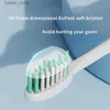 Toothbrush Ultrasonic Electric Toothbrush Sonic USB Rechargeable Metal Teeth Brush IPX7 Waterproof Adults Teeth Whitening Clean Sensitive 1 Y240419