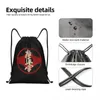 Bolsas de compras Karate Kyokushin Backpack Backpack Gym Bag para homens Mulheres japonesas Sackpack de artes marciais japonesas