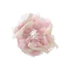 Crème rose corée nie à nœud papillon scrunchie fashion femmes mini bowknot cortoir coiffeur cordages accessoires de cheveux