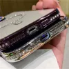 豪華なダイヤモンドグリッター磁気充電iPhoneのシリコンソフトケース15 15 14 13 12 Pro Max Plus 11透明な衝撃プルーフカバー