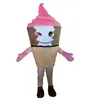2024 Ventes chaudes Taille adulte Mascot de crème glacot