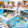 Självfyllande vattenboll 6-pack återanvändbar vattenboll solglasögon ballong för utomhus sommar rolig familj pool leksak för barn 240417