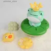 Sand Play Water Fun Baby Bath Toys Frog Bath Toy Bathtub Toy Frog Bathtub Shower Games Toys Fun Pool Toys Best Gift For Baby Kids L416