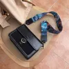 BAG WOMENS 2024 FASHIONE ONA SCOLA SCHEA GUIDA GENUINA DI PIELLA DI PIELLA Diagonale a cavallo largo a banda larga