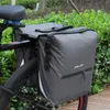 ESLNF Cykel baksäte väska 25L stor kapacitet utomhus bagagepåsar cykelväg cykelstam dubbel pannier väska 240412