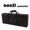 Bags 420d/600d Thickened Nylon 61 Key Keyboard Backpack Instrument Bag Waterproof Electronic Piano Cover Case for Electronic Organ