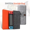 Cases Vogek Switch Felt Storage Bag Game Console Protective Cover Multifunction Game Card Charging Cable Case for Nintendo Switch