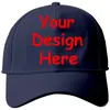 Bollmössor Anpassad design Baseball Drop Ship Diy Cap Outdoor Sprots Hats