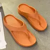 Donne Flip Flops Sciplive di spiaggia Spesso Clip Bottom Platqua