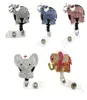 10pcs Mix Design Strass Tiere Elephant Retractable Badge Rolls Medizin für Krankengeschenke ID -Kartenausweishalter Juwely ACCE9260684