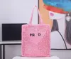 Designers Totes Womens Vine grass Crochet Handbags High Capacity Shopping Shoulder Bags Flower Hollowing out Tote Wallet Lady Coin Purse outdoors beach bag