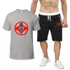 Men's Tracksuits Kyokushin Karate 2024 Summer Fashion Casual Sportswear Tracksuit Sports Short Sleeve T-Shirt And Shorts 2 Pieces Sets