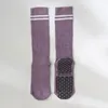 AL-251 New AL women Yoga Long Socks Women's Indoor Fitness Dance Silicone Sole tube Yoga Solid Color Socks