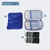 Väskor 2016 Ny Apollo Portable Insulin Cooler Bag Diabetic Insulin Travel Case Storlek 20*9*5 Latemodel Pu Fabric Aluminium Foil Ice Bag