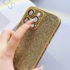 Luxury Glitter Phone Cases designer pattern for iPhone 15 Pro Max 14Plus 15Pro 14 13 12 11 Pro XR Fashion Bling Sparkling Rhinestone Designs 3D Crystal Women Back Cover