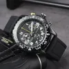Brei Brand Wrist Watches Men Male 1884 Multifunction Date Six Needles Funzione Funta Funzione Designer Luxuria