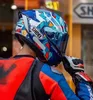 Full Face Shoei X15 X-Fifteen X-SPR Pro MM93 Marquez Barcelona Motorcykelhjälm Anti-dimma Visor Man Riding Car Motocross Racing Motorcykel hjälm