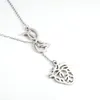 Chains Love Heart Exquisite Human Organs Planing Surgeon Fancy Infinity ECG Eternal Symbol Pendant Necklace