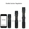 Telescopes 10300x40mm Monocular Telescope Professional Bak4 Lens Hd Metal Lll Night Vision Monocular Telescope for Hunting Tourism Camping