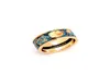 Ring Love 8mm Gold Men and Women Vangogh Starrynight Miss Rings for Lovers Couple As Gift4132236