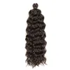 Mänskliga lockiga peruker 24 tum långt lockigt hår djupt vridning Hawaiian Curly Russian White Wig Curl