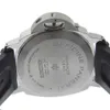 Luxury de luxe de haute qualité Automatique mécanique Peneri Luminous Mari n une montre PAM00632 DIAL Noir en acier inoxydable / caoutchouc H