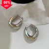 boucles d'oreilles créateurs de mode Boucles d'oreilles pour femme plaquée argent cercle de cerceau de cerceau de cerceau bijoux bijoux de haute qualité rétro 0wzu