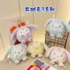 Creative Flower Ball Rabbit Series Plush Toy Pendant Japanese Cute Kulomipacha Doll Nyckelring Kvinna