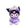 2024 Nyaste piga Sanrioed Kulomie Doll Small Plush Jade Cinnamon Dog Keychain Melody Women's Bag Pendant