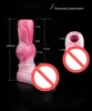 Dildos Liquid Silicone Hollow Soft Skin Penis Cover voor mannen en vrouwen seksuele producten uitbreiding dikke wolf tanden bedekken blijvende penis dildos bullet d240419