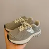 1906r Kids hardloopschoenen jongens meisjes 1906S sneakers witte rood zilveren metallic blauw zee zout marmeren loper downtown children trainers maat 9c-4y 5y z3qd#