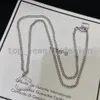 Brief Anhänger Halskette Designer Schmuck von hochwertigem Kupfer 18K Gold Design Marke Halsketten Kristallperlen Kette Männer Frauen Choker Anhänger Hochzeit Geschenk