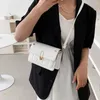 Shoulder Bags Desinger Bag For Women Crossbody Sewing Thread Stone Pattern Casual Handbags Small Square Lock