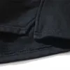 Szorty męskie letni styl piekielny y2k para bawełniane spodnie krótkie spodnie codziennie swobodne czarne luźne spodnie dresowe ponadwymiarowe 240419 240419